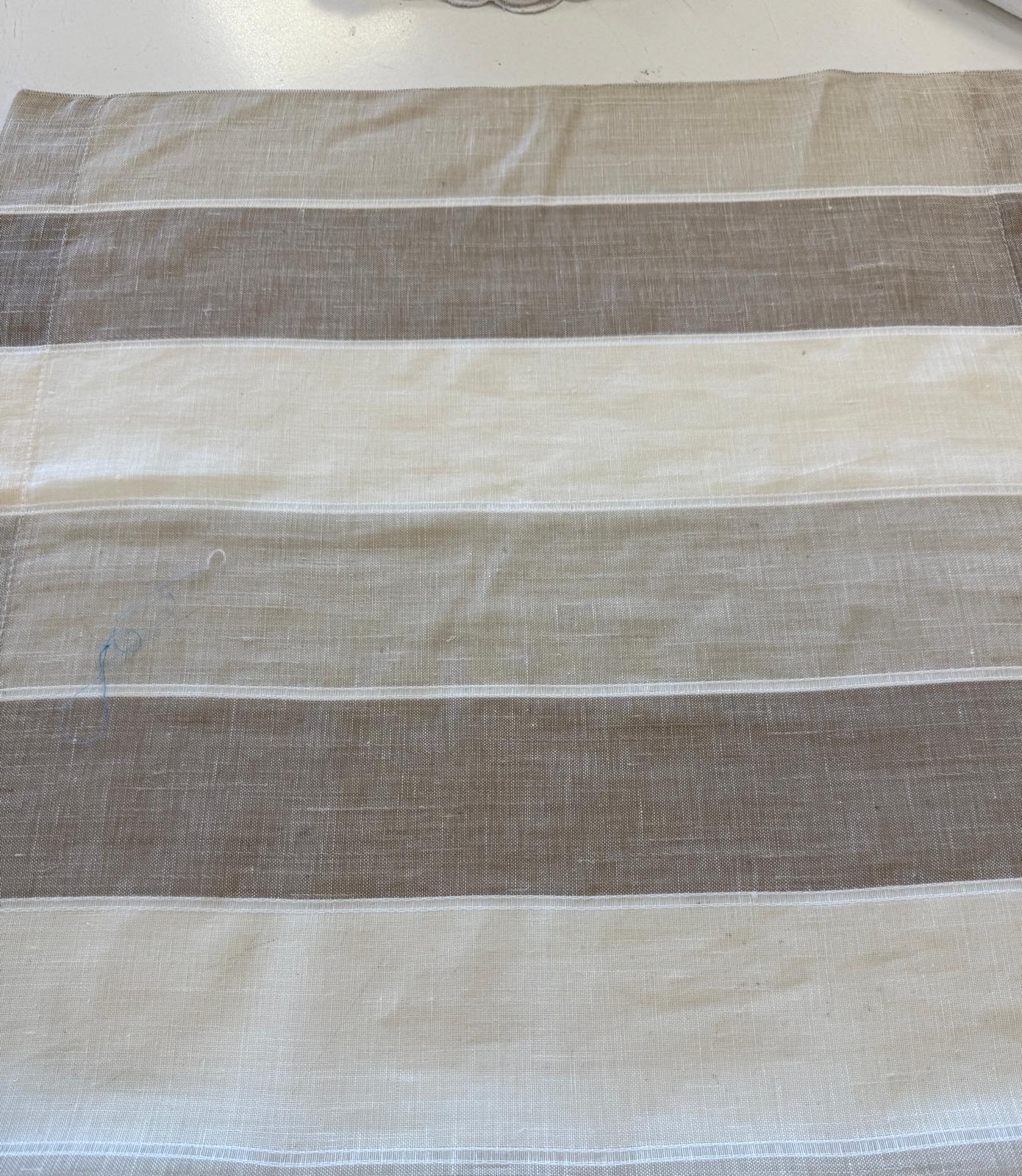 Tendine Nuove misto lino 40% larghe 60 cm ottima qualità e  prezzo produzione italiana vendita  a metraggio e confezionate