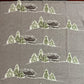 Plaid Abeti/baita  lana cotta produzione italiana Toscana 150x170 Perlatex