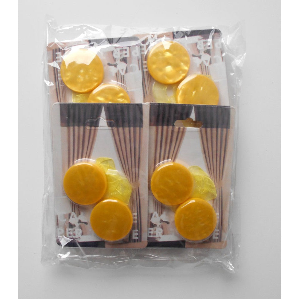 Calamite accessori per tende a forma di bottone rotonde