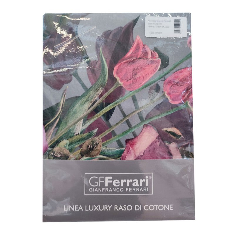 COPRIPIUMINO MATRIMONIALE RASO COTONE DIGITALE EVA 8 GF FERRARI