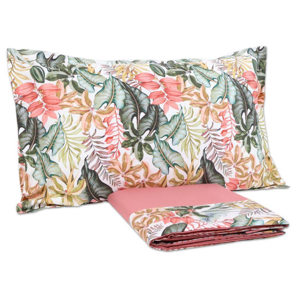 Completo Lenzuola Copriletto CREOLE Balza Viviane Lampone Matrimoniale produzione Artigianato Toscano (si possono avere un coordinamento trapuntine in tinta unita ed uguale)