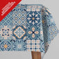 Tovaglia idrorepellente disegno Maiolica